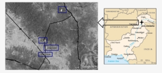 Map Of Pakistan Showing Study Area #4986526