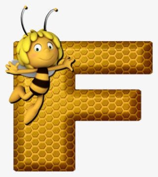 Alfabeto Decorativo Abelha Png - Eden Maya The Bee Crunchy Muesli Chocolate, 375g #4986786