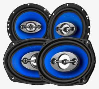Kit Com 4 Alto Falantes Pósitron 2-6x9" E 2-6" Apq6960 #4988243