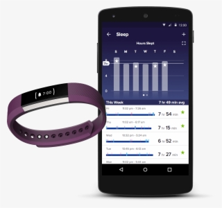 Silent Alarms - Fitbit Alta Fitness Wristband - Plum / Large #4988360