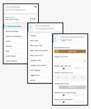 Tagged Item Section - Restaurant #4988512