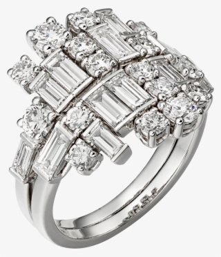 Reflection De Cartier Ringwhite Gold, Diamonds - Art Deco Cartier Ring #4988803