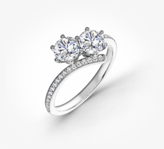 Ever Us™ Two Stone Diamond Ring - Ever Us 1/2 Ctw Two Diamond Ring, Featuring Forevermark #4989376