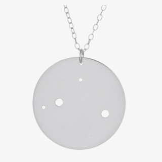 Image Of Sterling Silver Libra Pendant - Ozone #4989502