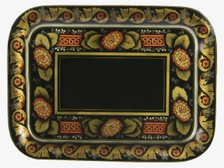 Bronze Powder Stenciling On Wood And Tin - Stencil #4991227