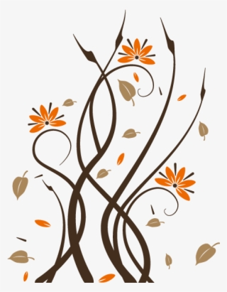 Vinilos Decorativos Paredes Flores Multicolor - Pintura De Flores En Paredes #4991892