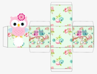 Fiestas Personalizadas Imprimibles - Moldes Para Cajitas De Buho #4992253