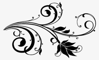 Sticker Fleurs Stylisee Baroque Ambiance Sticker Kc9333 - Dessins De Fleurs Stylisées #4992498