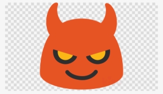 Devil Emoji Png Clipart Emoji Devil Clip Art - Red Ball Transparent Background #4992681