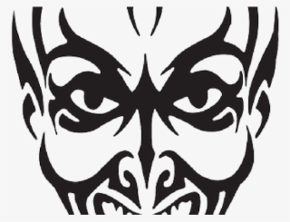 Demon Clipart Black And White - Black And White Devil Cartoon Png #4992749