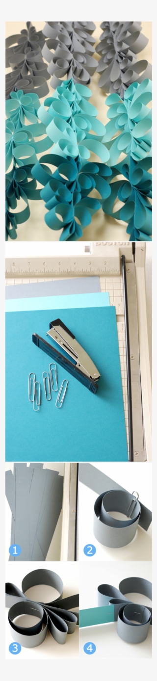 Paper Scroll Garland Tutorial From Bird's Party Blog - Garland #4992916