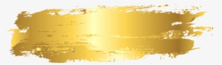 Brushstroke Stroke Strokes Goldenstroke Paint Foil - Png Gold Paint Brush Stroke #4994037