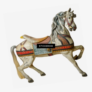 Antique Carousel Horse - Carousel Horse Png #4994192