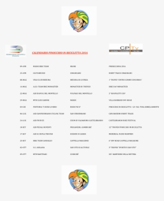 Calendario Pinocchio - Document #4994751