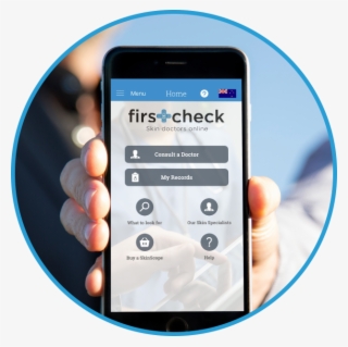Firstcheck Home Screen Circle - Iphone #4995786