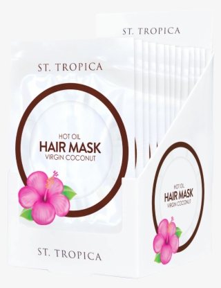 Tropica Coconut Oil Hair Mask 12-pack - St. Tropica Organic Coconut Hot Oil Hair Mask #4996463