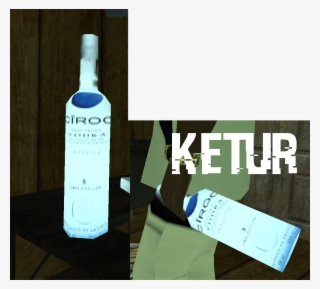 [rel] Ciroc Bottle Ketur - Glass Bottle #4998468