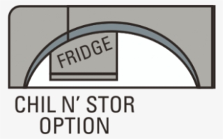 Chil N' Stor Exterior Refrigerator Option - Beige #4999195