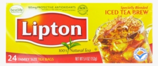 Lipton Family Size Tea Bags - Lipton Ice Tea Pouches #4999390