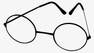 Drawn Spectacles Transparent - Harry Potter Glasses #50183