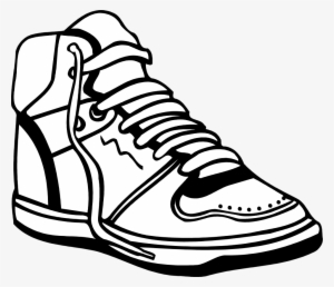 Running Shoes Royalty Free Vector Clip Art Illustration - Drawing Of ...