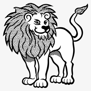 Lion Png Clipart - Line Art Of Lion #50527