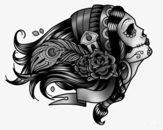 Tattoo Drawing Png - Rose Tattoo Transparent Png #50800