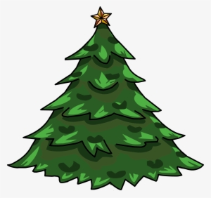 Holiday Tree - Club Penguin Christmas Furniture Id #51685
