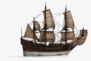 Ship Png Hd - Old Sailing Ship Png #51750