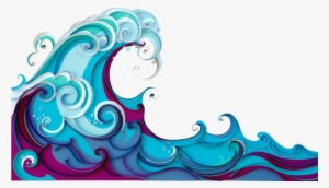This Graphics Is Wave Transparent About The Free,matting - Make Waves Out Of Paper #51891