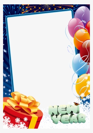 Happy New Year, Nova, Boston, Birthday Cards, Vectors, - Moldura Feliz Aniversário Png #52319