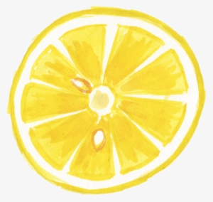Graphic Royalty Free Lemon Svg Watercolor - Watercolor Lemon Transparent #52466