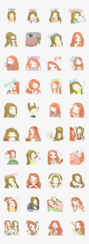 Kawaii Watercolor Set #52491