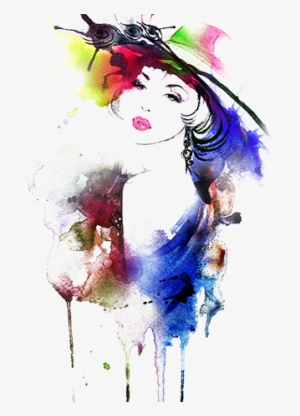 The Story Of The Innovation Company - Watercolor Woman Png Transparent #52558