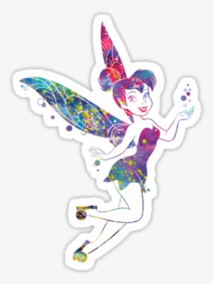 Tinker Bell Disney Fairies Watercolor By Bittermoon - Fairy #53321