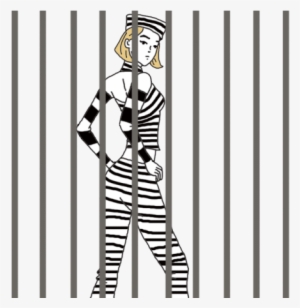 Criminal Drawing Jail Bar - Png Transparente Cage Prison #53341