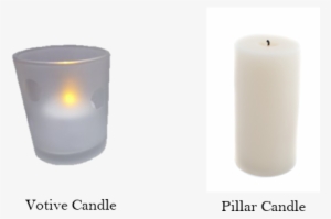 Pillar Candle - Open Flame Candles #54233