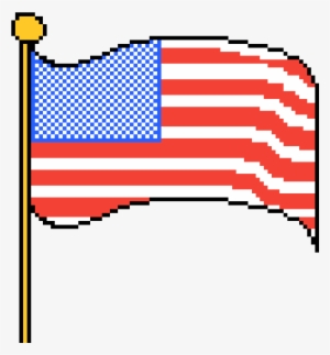 Pixilart American Flag Mcleod Png 5sos Logo American - Drawing #54550