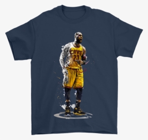 Lebron Watercolor Shirt - Mickey Mouse Gucci Top #54760