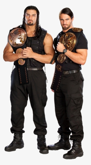 Seth Rollins & Roman Reigns - Wwe Tag Team Championship The Shield #55036