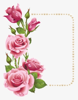 Watercolor Flower Clipart Separate Elements Hand Painted - 5d Diy Diamond Painting Cross Stitch Pink Rose Diamond #55467