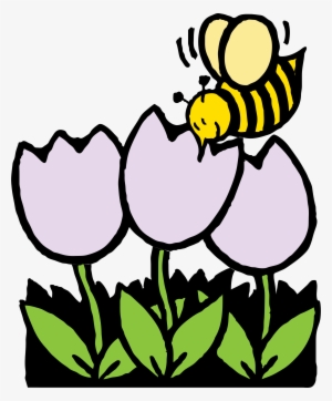 This Free Icons Png Design Of Bee And Flowers #55515