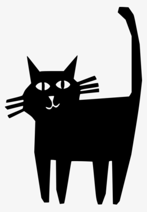 Whiskers Black Cat Domestic Short-haired Cat Pete The - Cat #55532