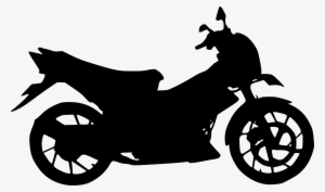Free Download - Motorcycle Silhouette Png #55661