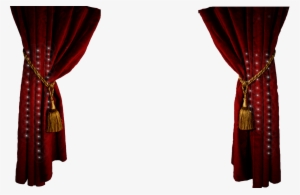 Theater Stage Curtains Clip Art - Curtains Clipart #55756
