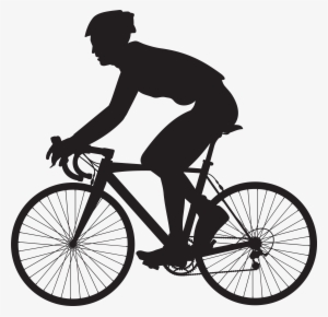 Cyclist Silhouette Png Clip Art Image #55894