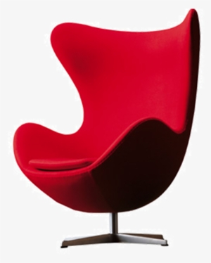 Red-chair - Arne Jacobsen Egg Chair #55968