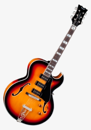 Free Icons Png - Dean Palomino Hollowbody Guitar, Vintage Sunburst #56075