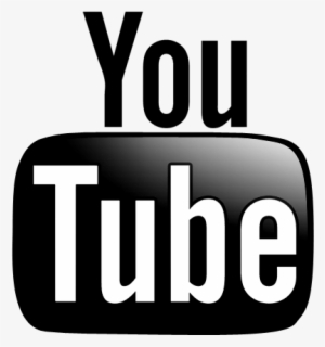 Youtube Clipart Black And White - Youtube Black Icon Jpg #56165