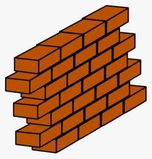 Cartoon Brick Wall Png Vector Free Library - Bricks Clipart #56190